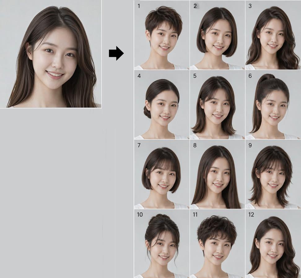 AI image generated from the “12-panel grid (3 columns × 4 rows, numbered 1 to 12) showing” prompt