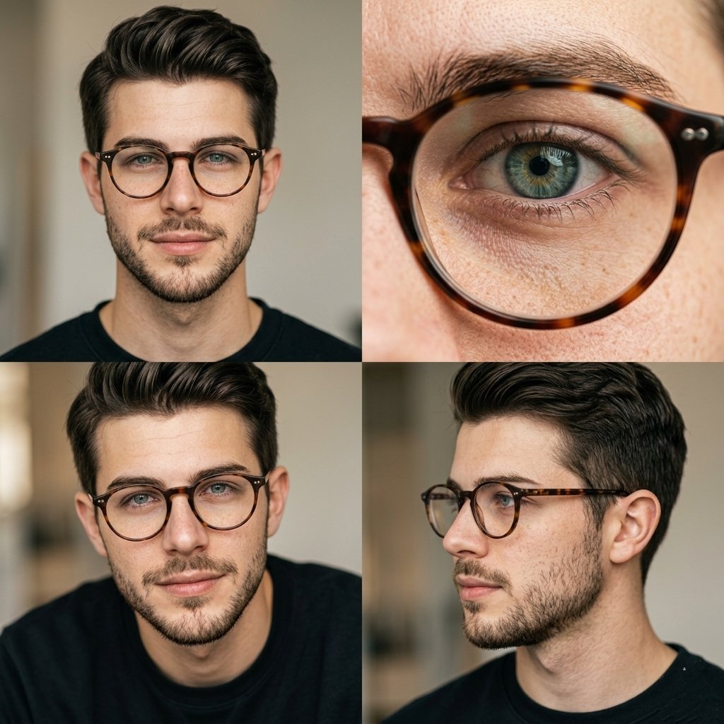 AI image generated from the “2x2 Editorial Portrait Grid” prompt