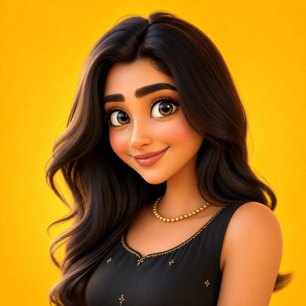 AI image generated from the “3D Cartoon Character Render” prompt