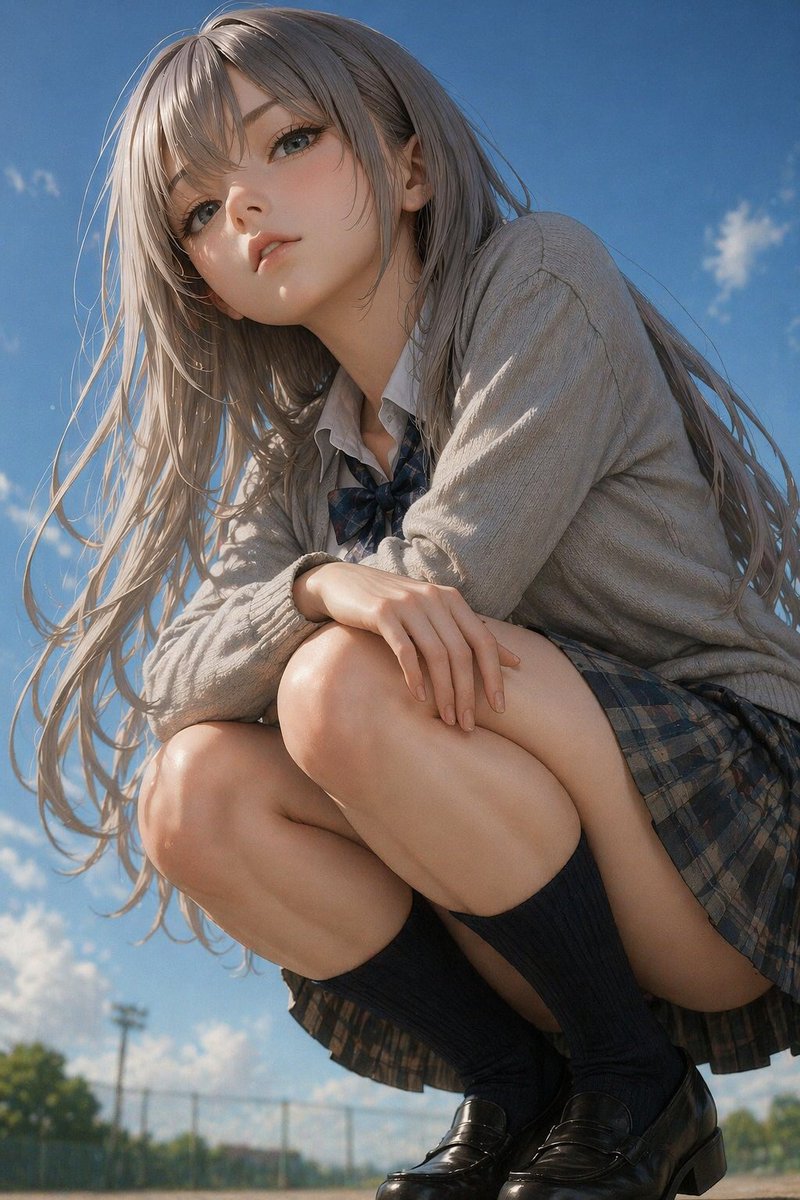 AI image generated from the “A highly detailed, photorealistic anime-style portrait of a” prompt