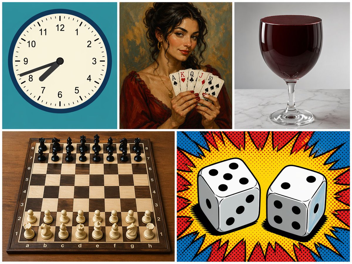 AI image generated from the “Analog clock” prompt