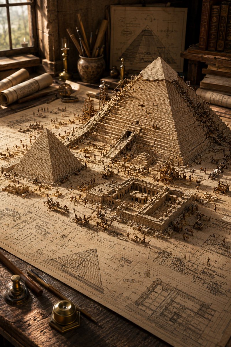 AI image generated from the “Ancient Civilization Miniature Diorama” prompt