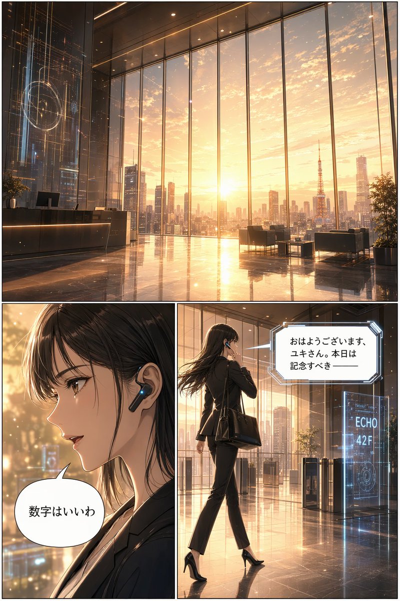 AI image generated from the “Anime, highly detailed, cinematic lighting, futuristic” prompt
