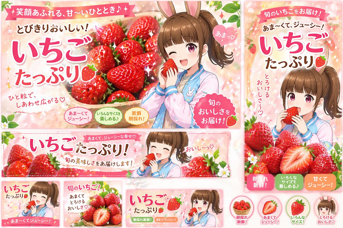 AI image generated from the “Anime illustration, bright, cheerful, commercial graphic” prompt
