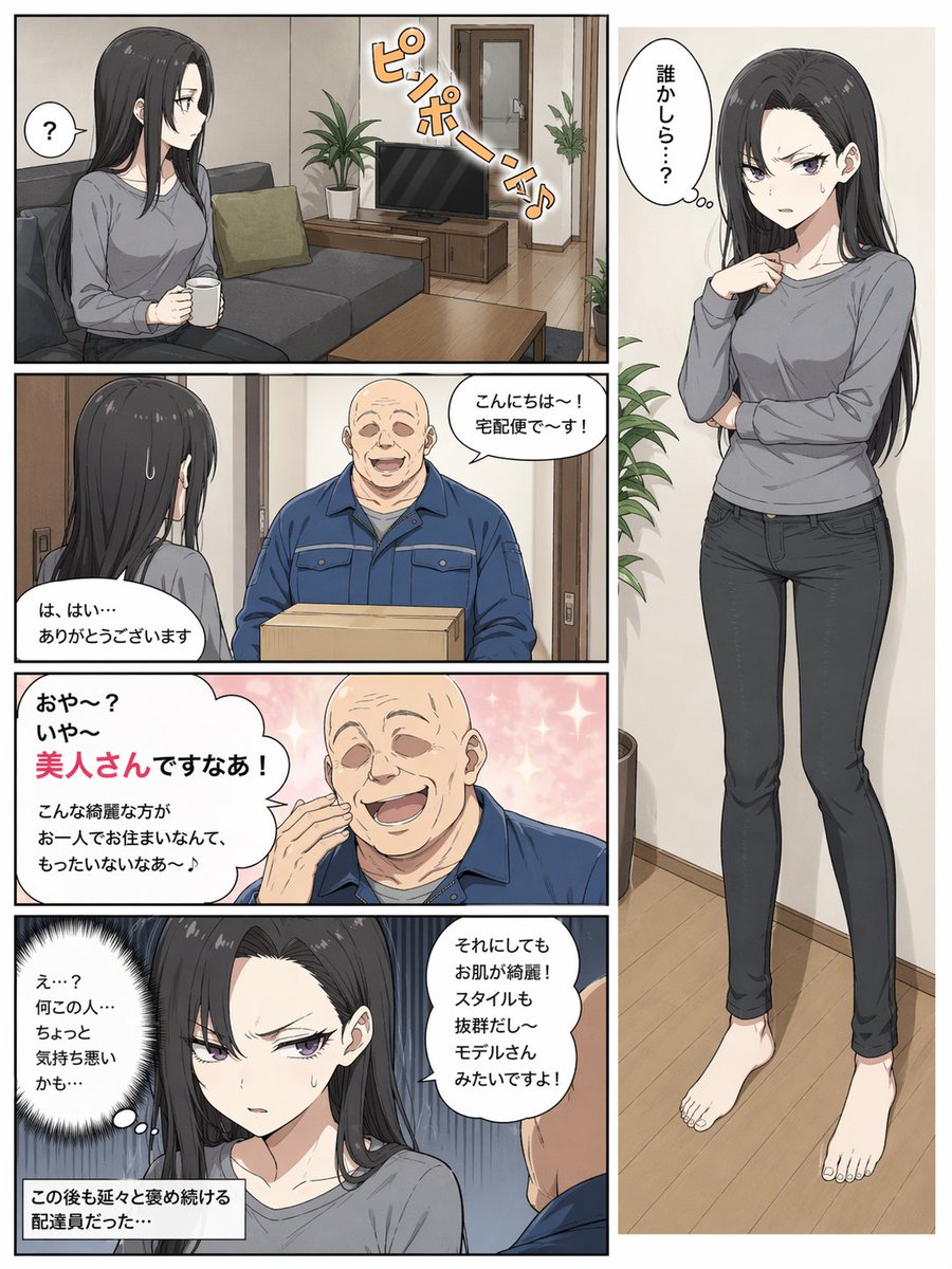 AI image generated from the “Anime illustration, full color” prompt