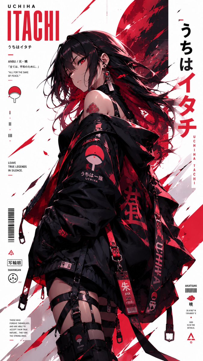 AI image generated from the “Anime Streetwear Character Poster” prompt
