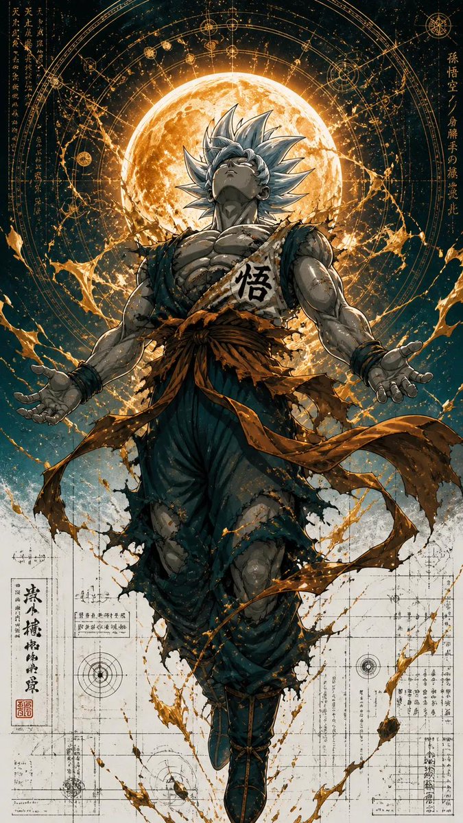 AI image generated from the “Anime Warrior Shonen Power-Up” prompt