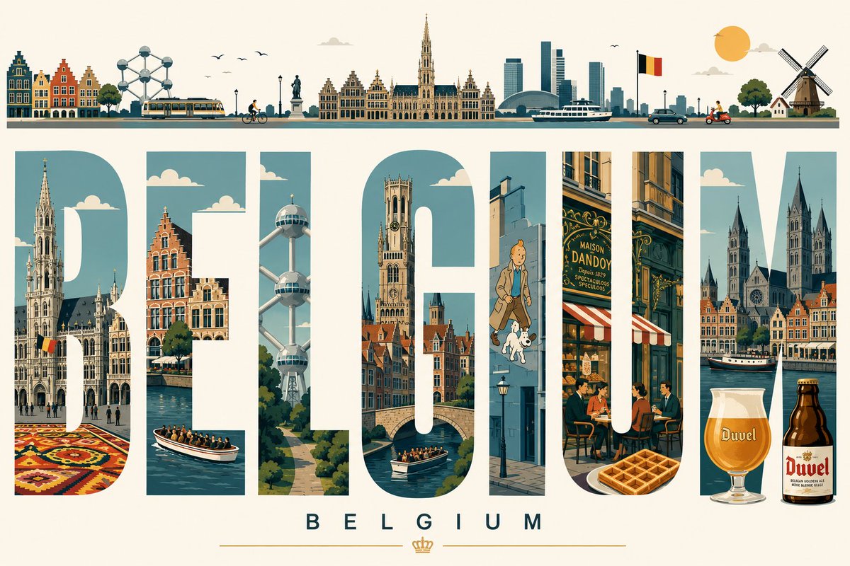 AI image generated from the “Bangkok Swiss Typography Poster” prompt