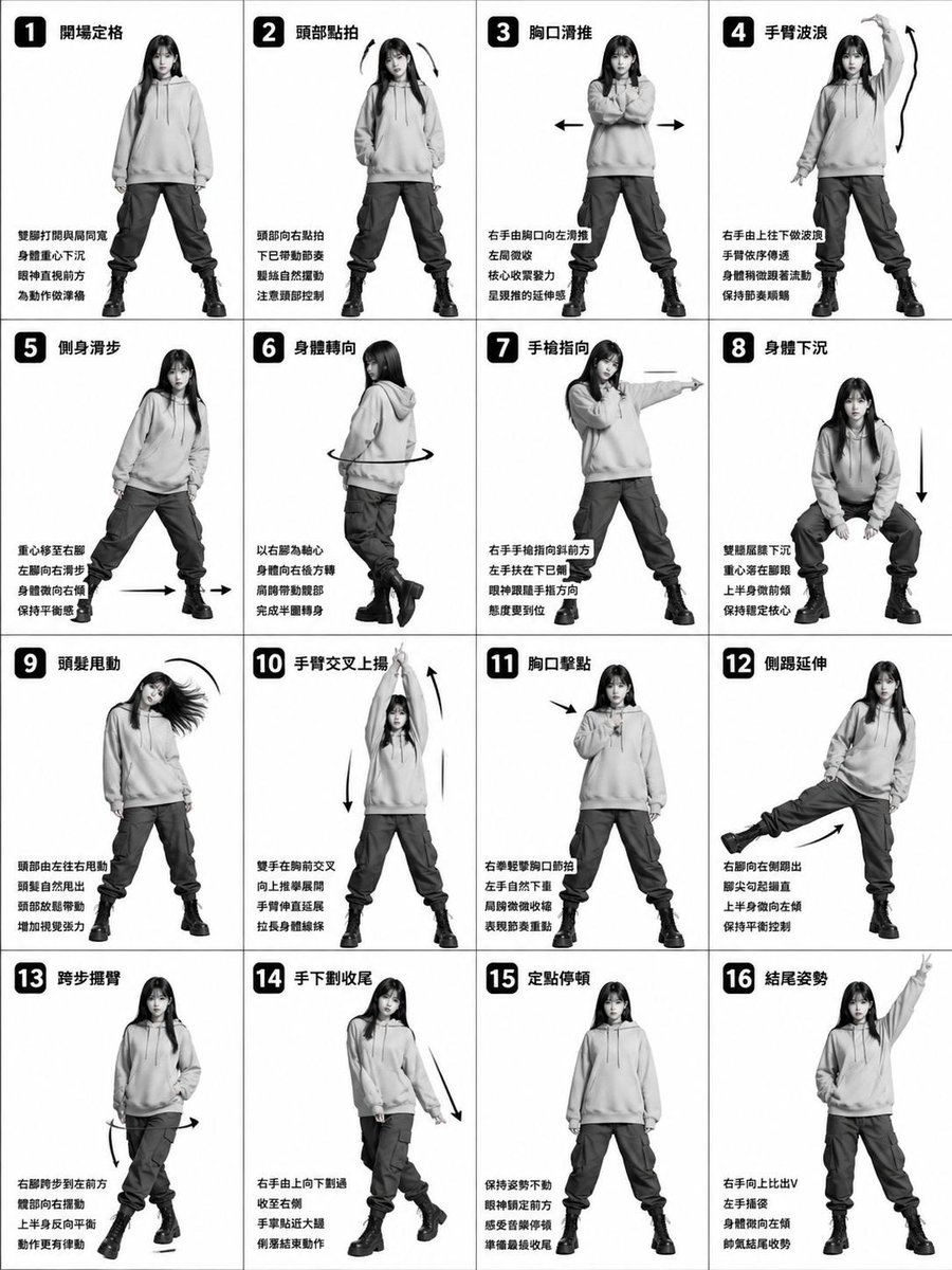 AI image generated from the “Beat-Synced Outfit Transformation Dance” prompt