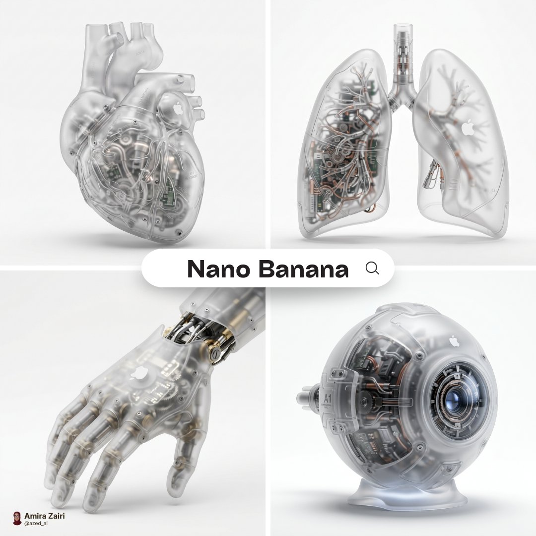 AI image generated from the “Biomechanical Organ Product Render” prompt
