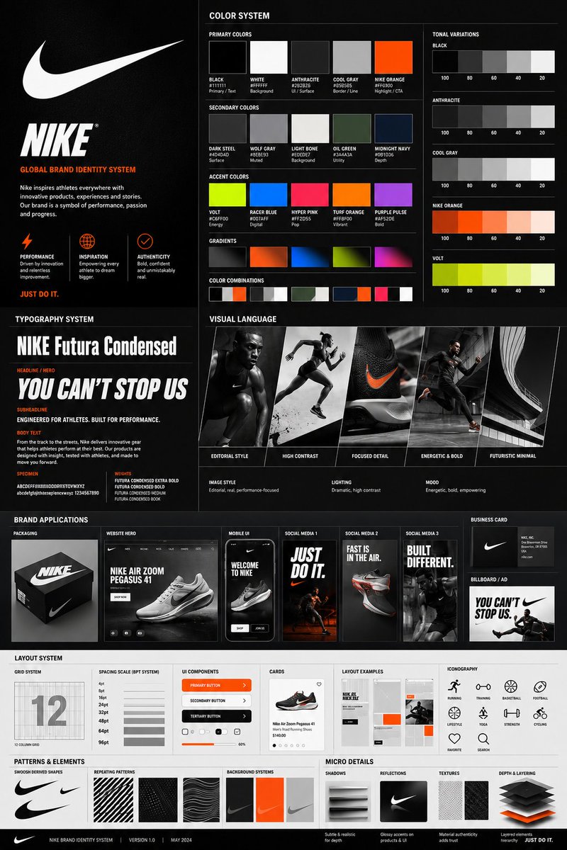 AI image generated from the “Brand Identity Guideline Board” prompt