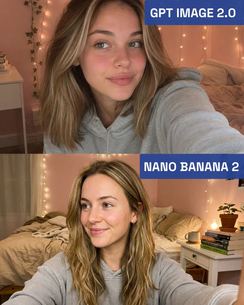 AI image generated from the “Candid Bedroom Selfie Photorealistic Portrait” prompt
