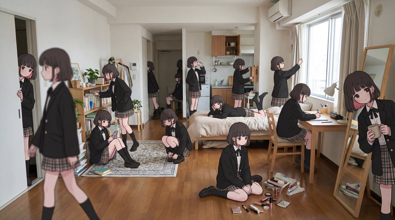 AI image generated from the “Character Cloning” prompt