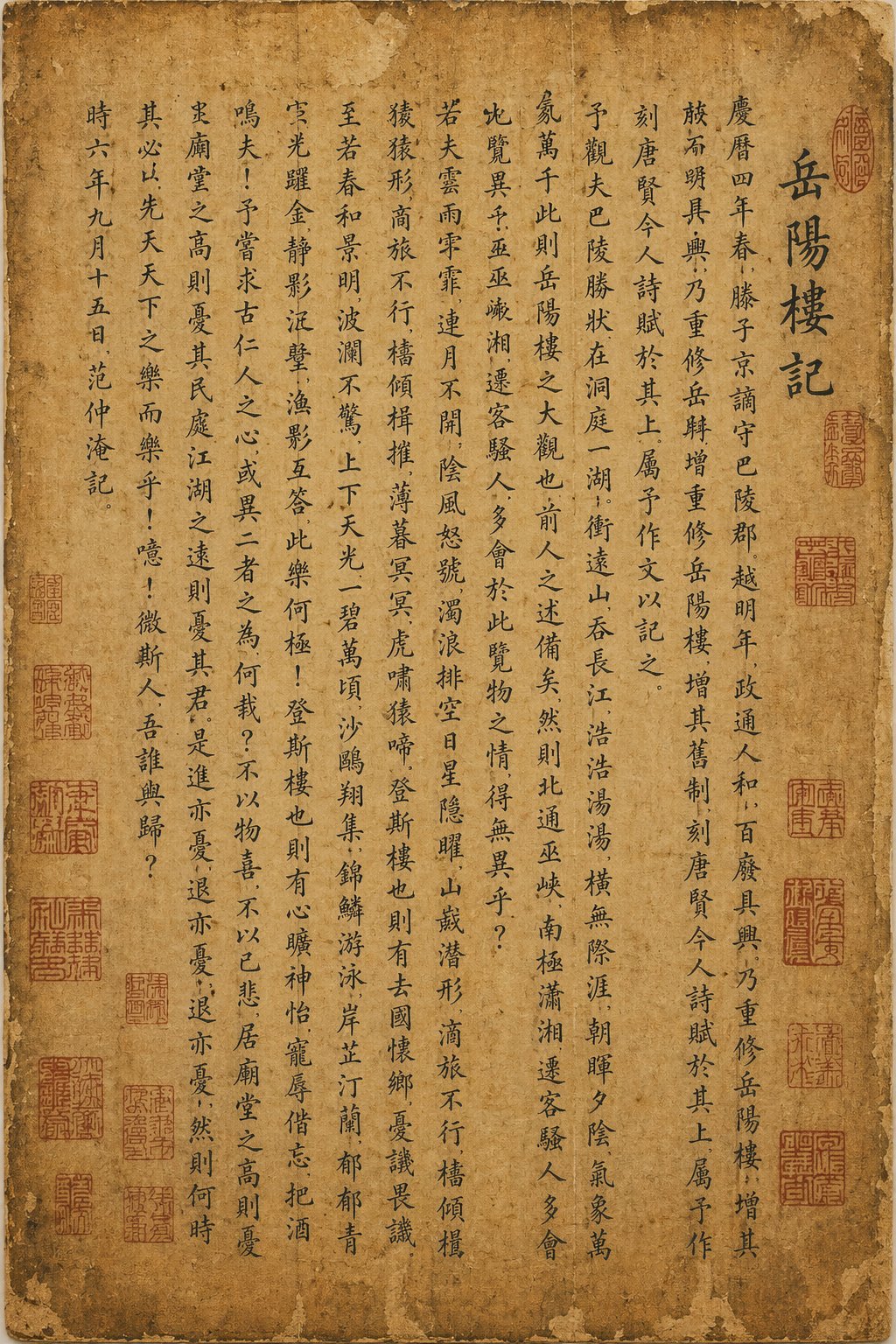 AI image generated from the “Chinese Calligraphy Manuscript Recreation” prompt