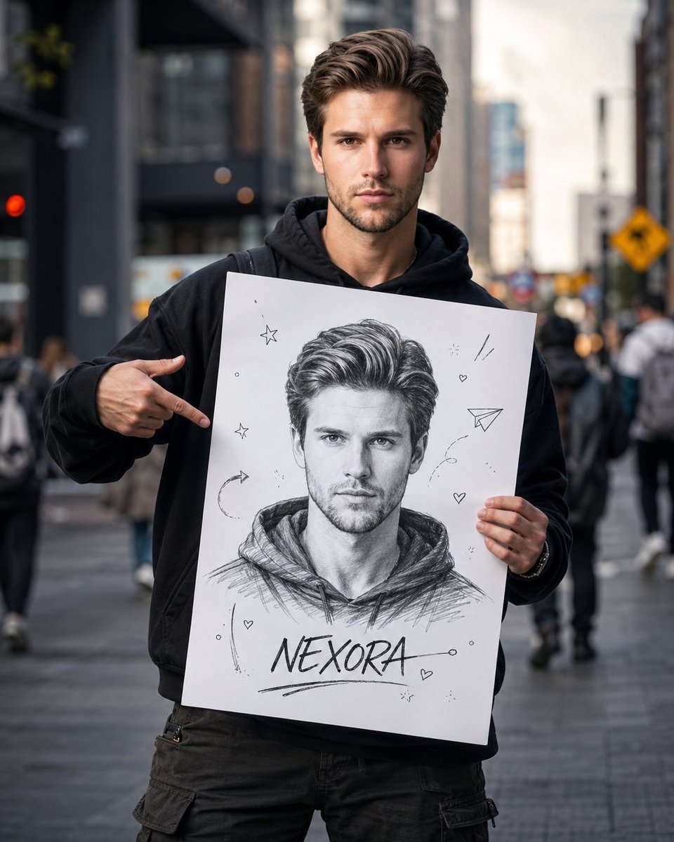 AI image generated from the “Cinematic Street Photography Portrait” prompt