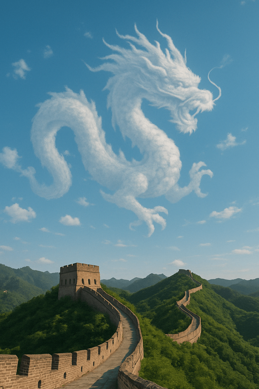 AI image generated from the “Cloud Art” prompt