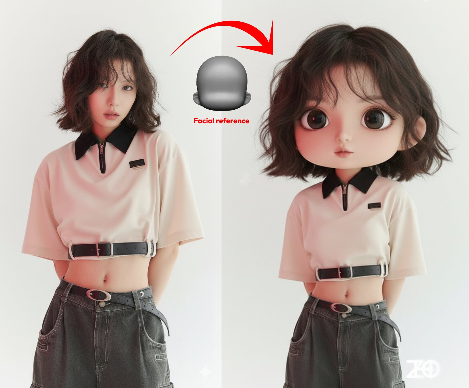 AI image generated from the “Control Character Face Shape” prompt
