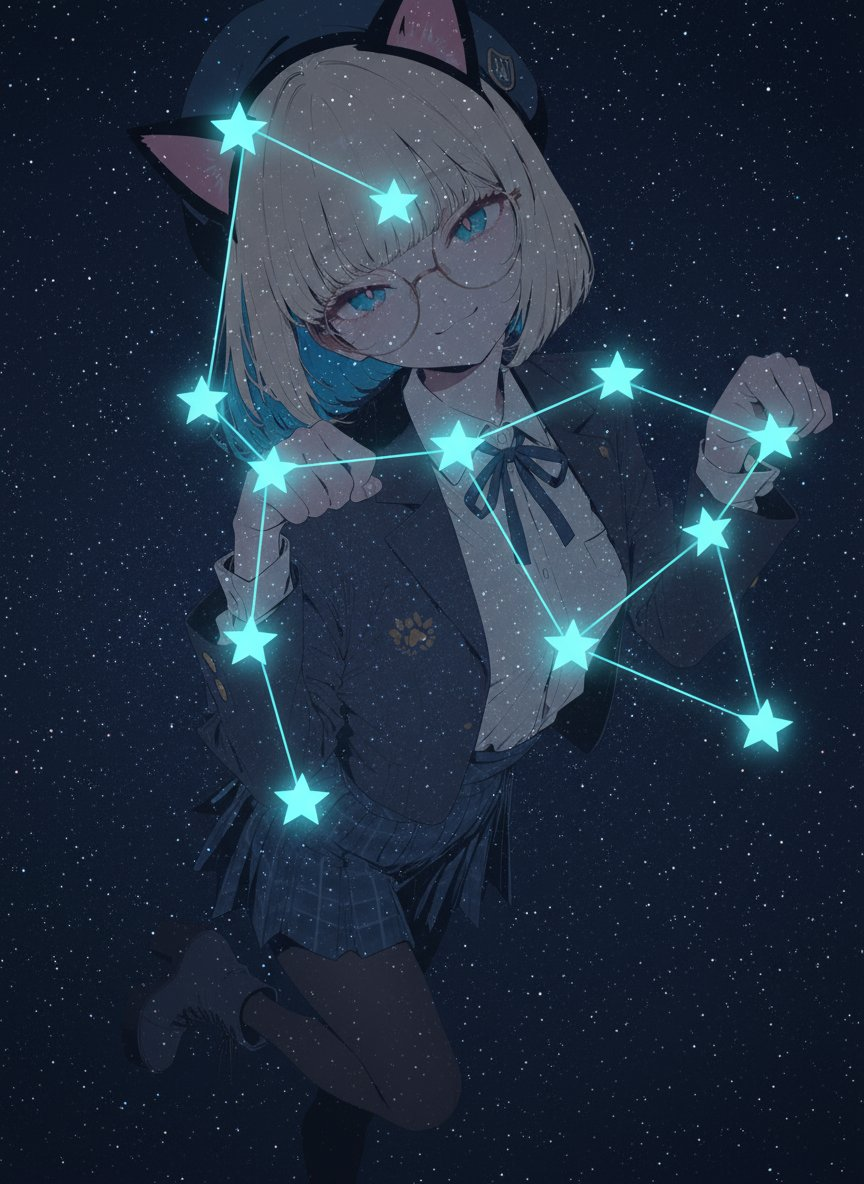 AI image generated from the “Create Constellation Image” prompt