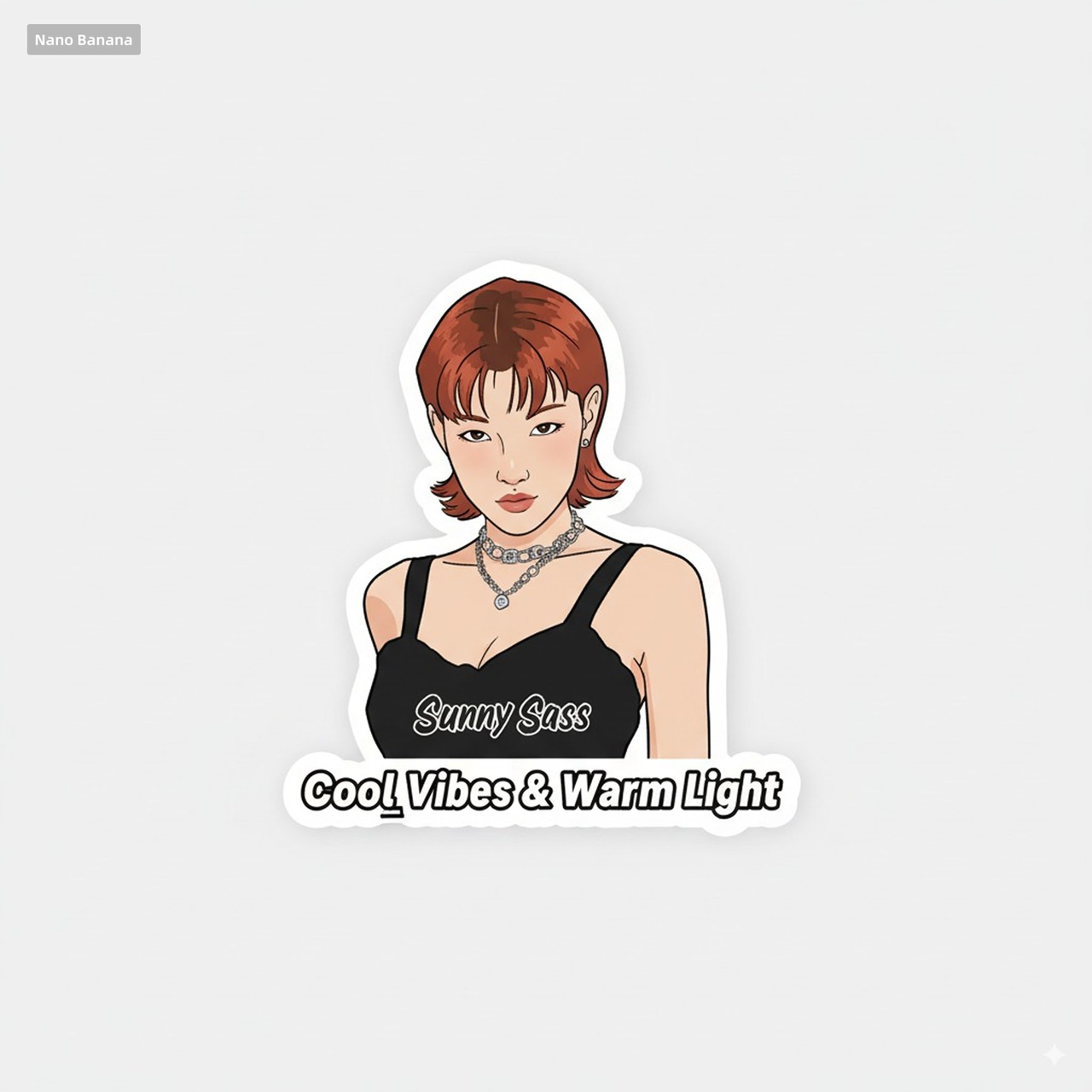 AI image generated from the “Custom Character Stickers” prompt