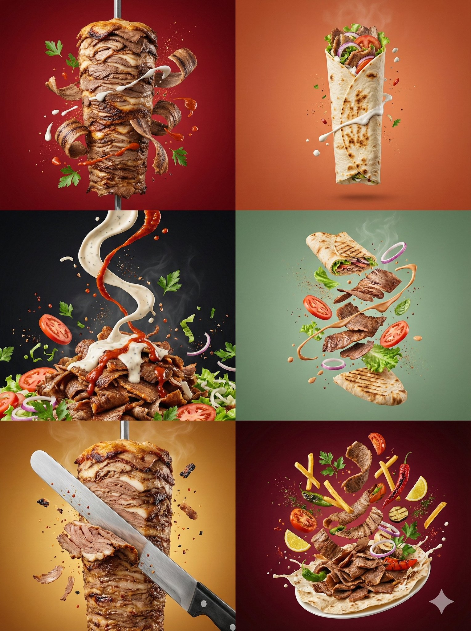 AI image generated from the “Döner Commercial Food Photography Set” prompt