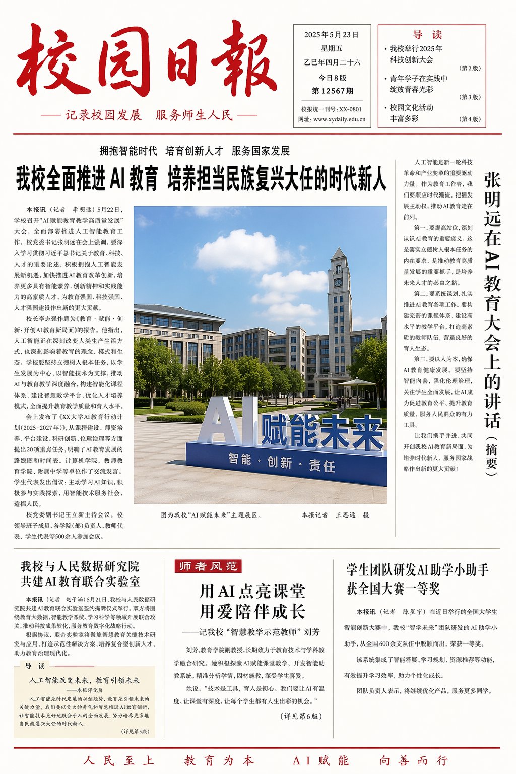 AI image generated from the “Dense Chinese Layout Stress Test” prompt