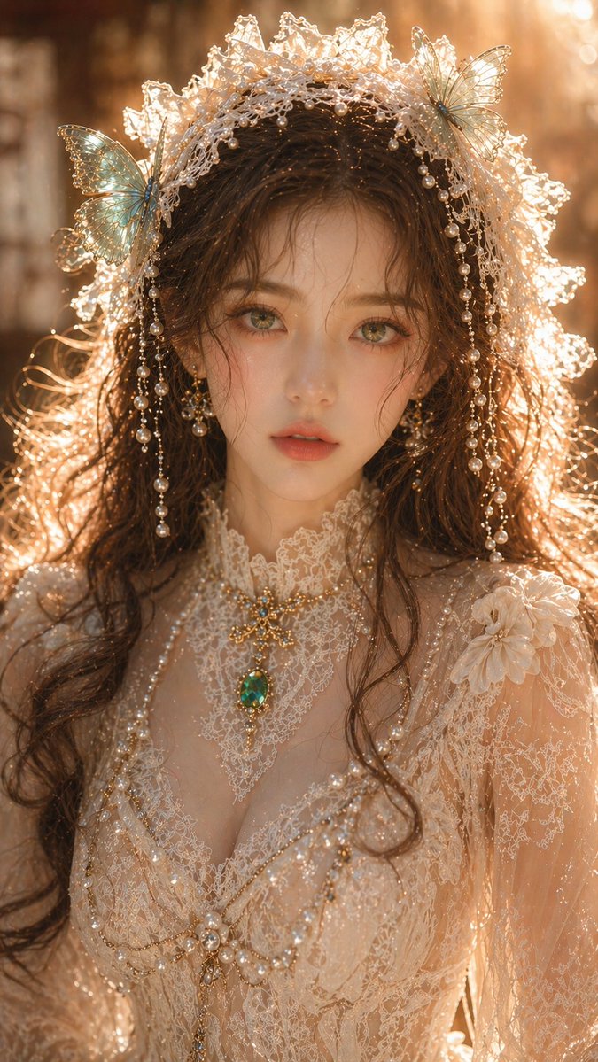 AI image generated from the “Dreamy Oriental female portrait prompt” prompt