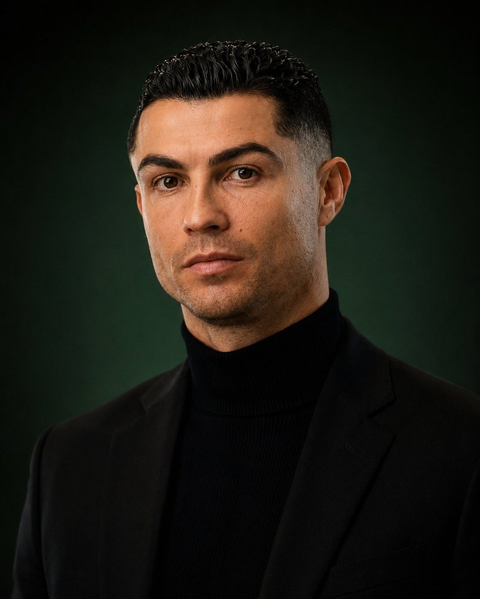 AI image generated from the “Editorial Male Portrait” prompt