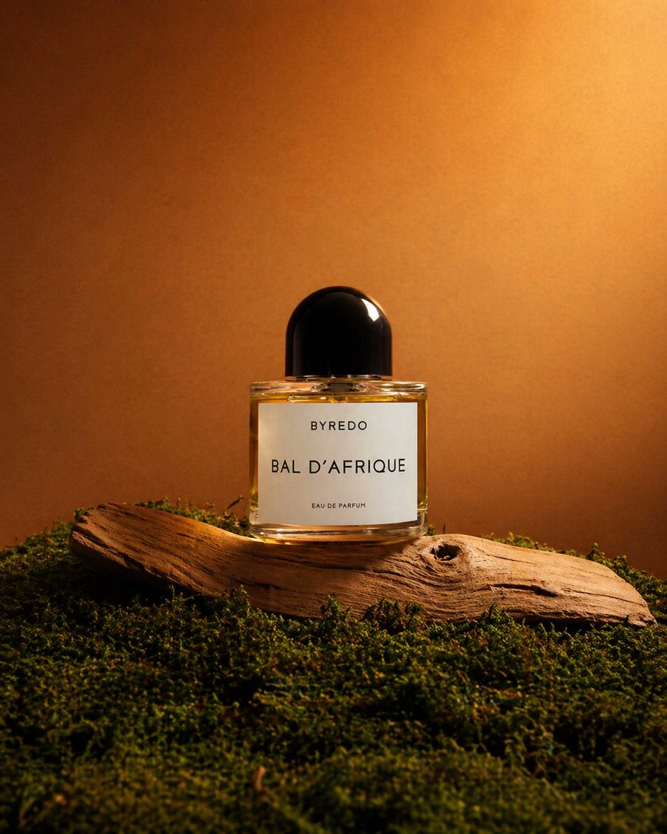 AI image generated from the “Editorial Perfume Shot on Moss” prompt