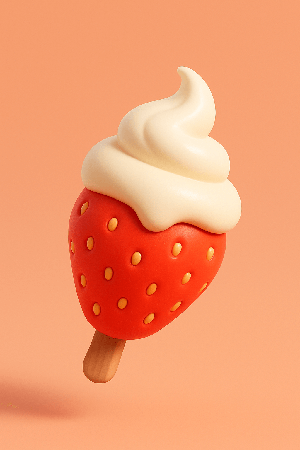 AI image generated from the “Emoji Cream Ice Cream” prompt