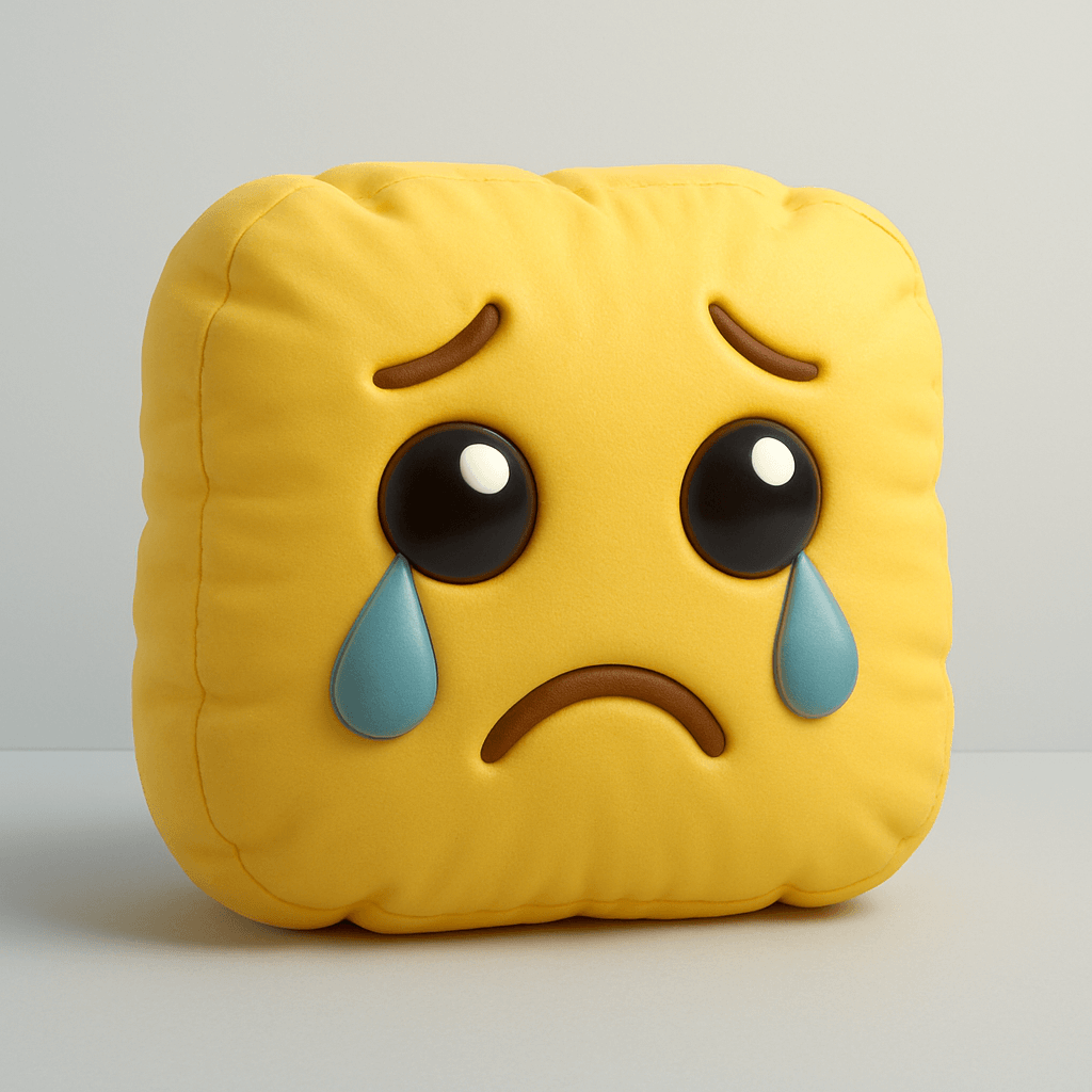 AI image generated from the “Emoji Inflatable Cushion” prompt