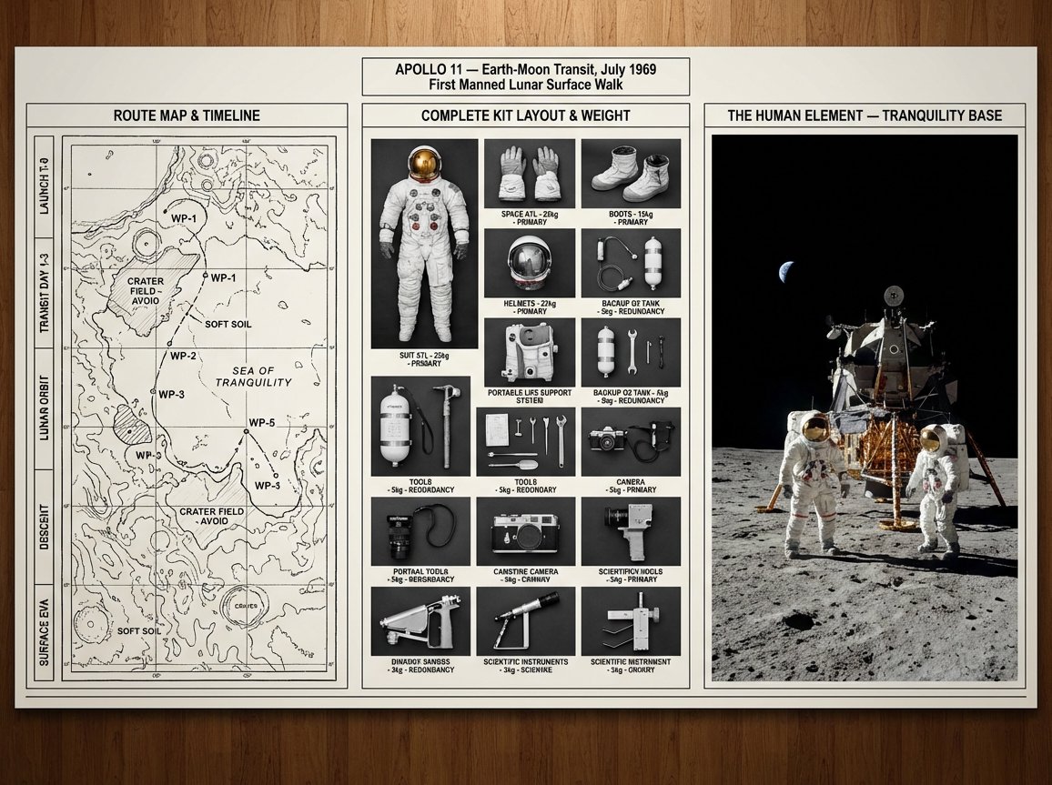 AI image generated from the “Expedition Planning Command Board” prompt