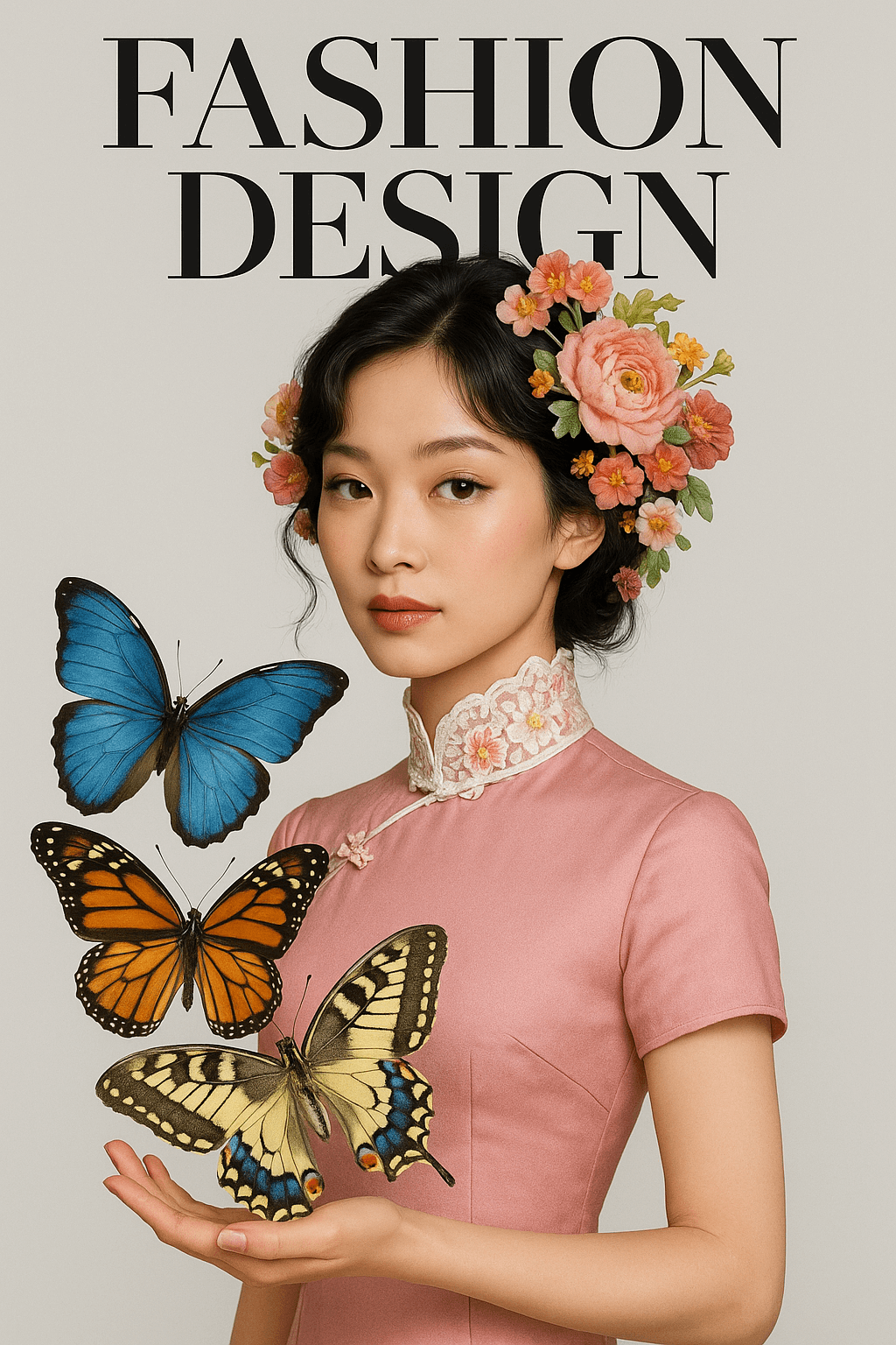 AI image generated from the “Fashion Magazine Cover Style” prompt