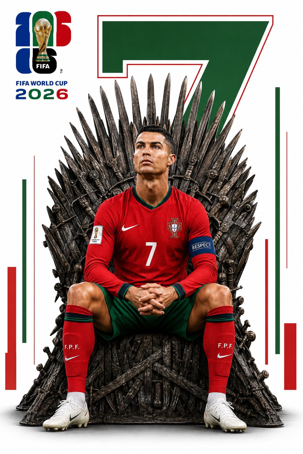 AI image generated from the “FIFA World Cup 2026 Throne Poster” prompt