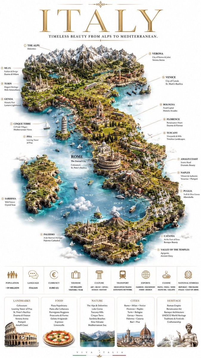 AI image generated from the “Floating Island Travel Poster” prompt
