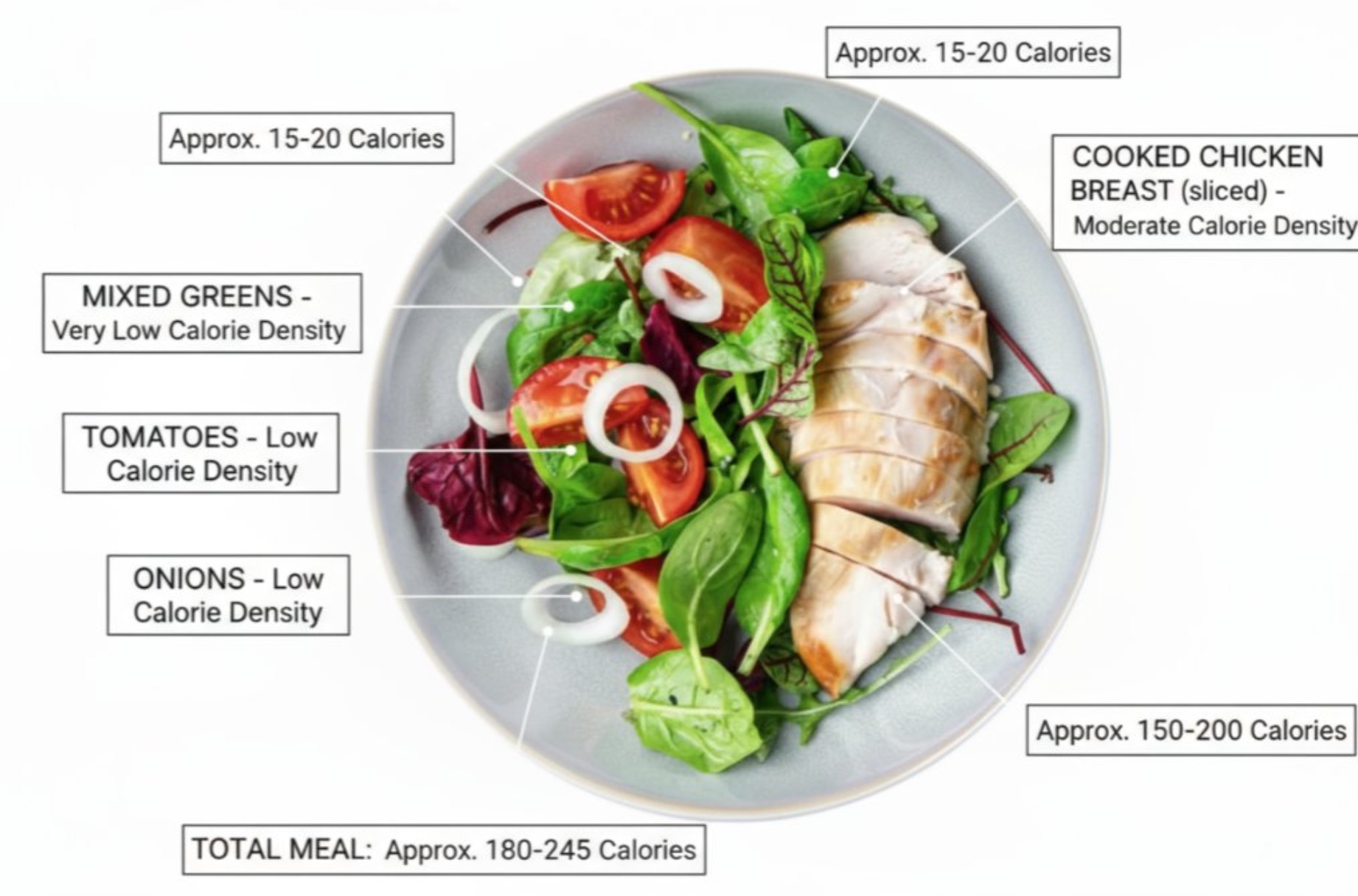 AI image generated from the “Food Calorie Annotation” prompt