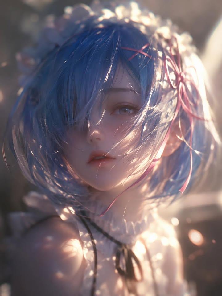 AI image generated from the “Frieren Ethereal Anime Portrait” prompt