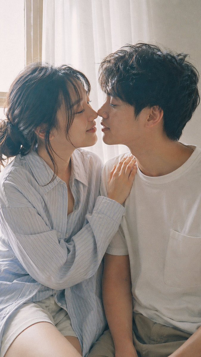 AI image generated from the “Fujifilm Couple Portrait” prompt