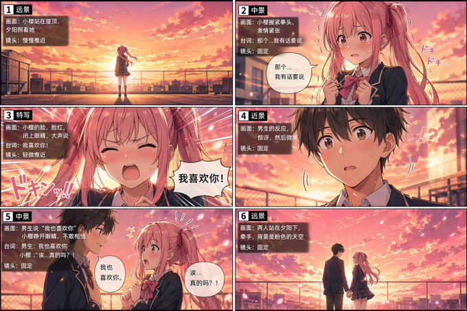 AI image generated from the “智能动画分镜生成器” prompt