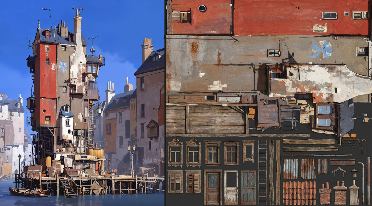AI image generated from the “Generate Material Texture” prompt