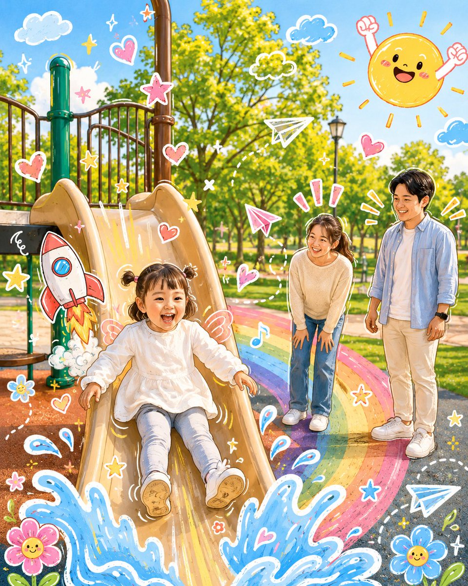AI image generated from the “照片趣味涂鸦互动” prompt