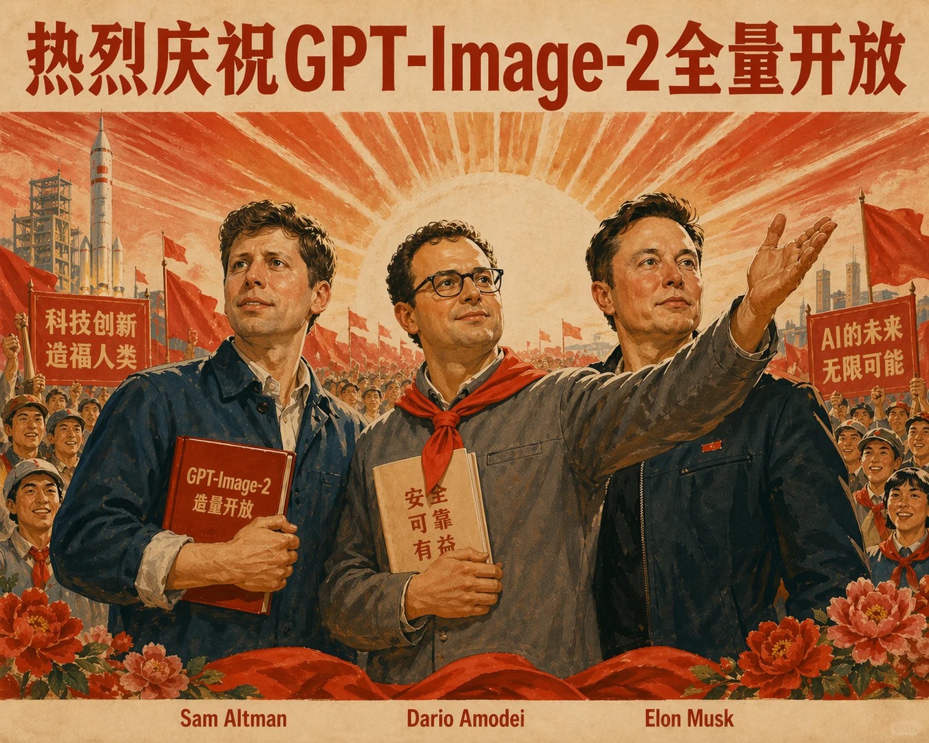 AI image generated from the “主题海报版式设计” prompt