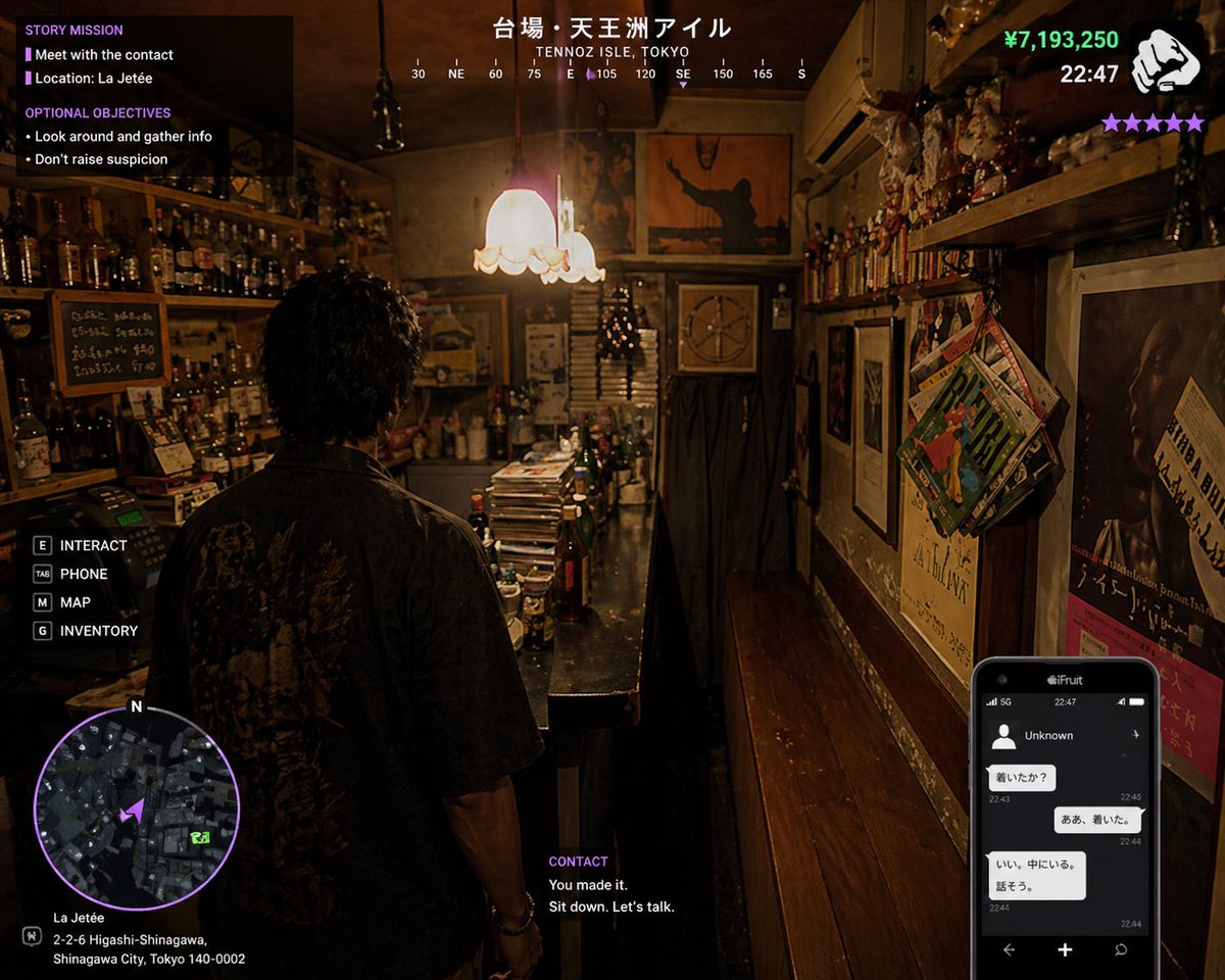 AI image generated from the “GTA 6 Shinjuku Bar Scene” prompt