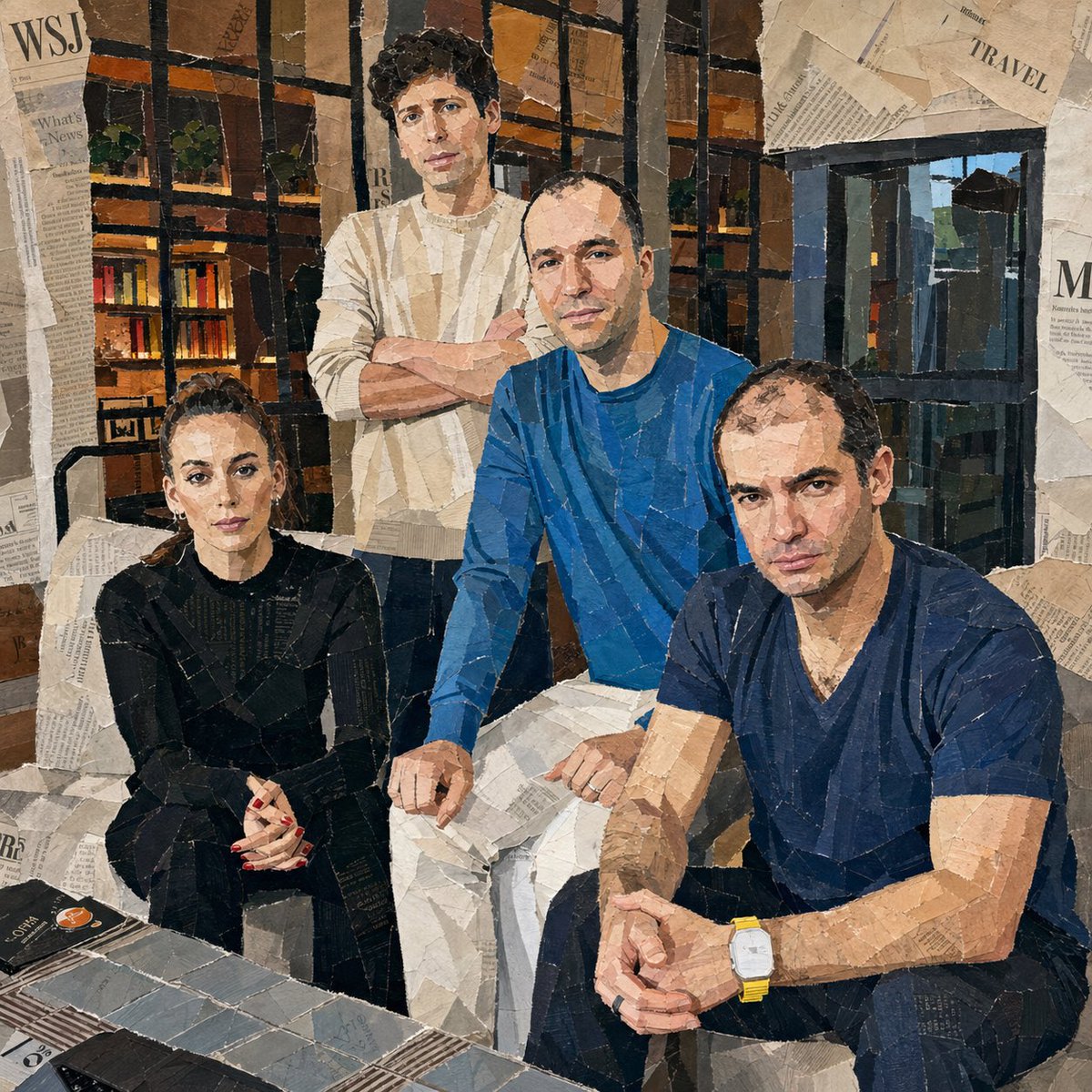 AI image generated from the “Hand-Torn Editorial Collage” prompt