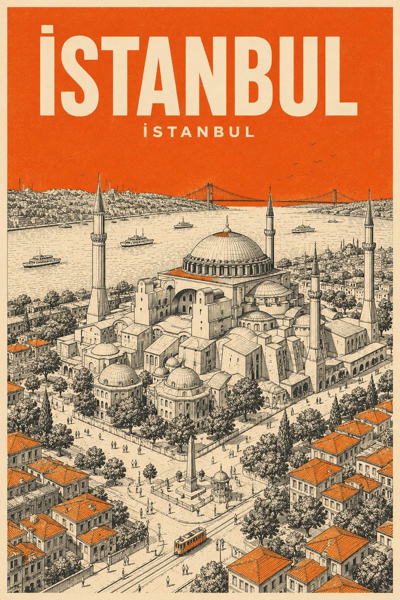 AI image generated from the “Isometric Travel Poster” prompt