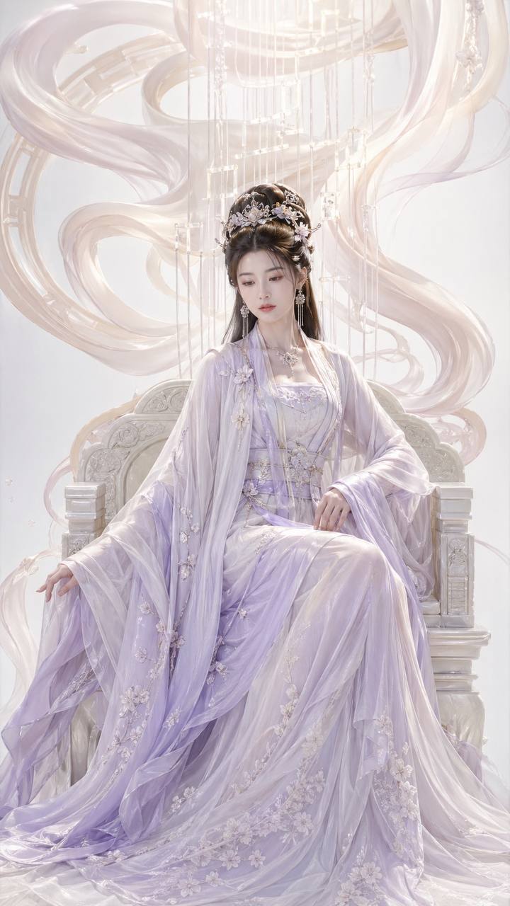 AI image generated from the “Ji Qianqian - Beauty of Southern Dynasties” prompt