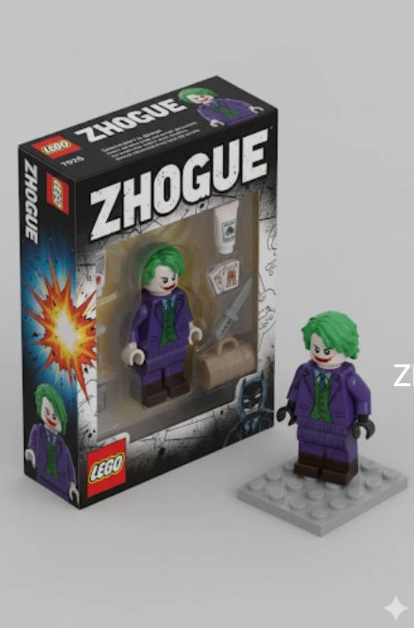 AI image generated from the “LEGO Minifigure” prompt