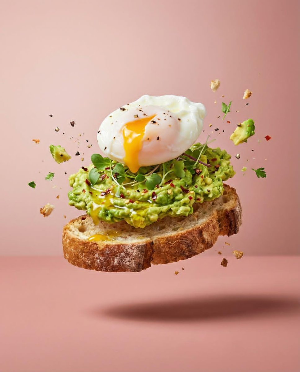 AI image generated from the “Levitating Food Photography Set” prompt