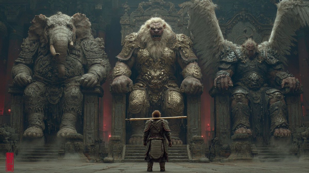 AI image generated from the “Lion-Camel Ridge Demon Court” prompt