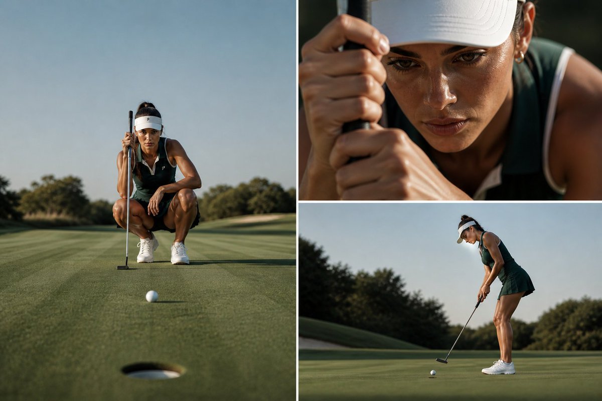 AI image generated from the “Luxury Golf Editorial Collage” prompt