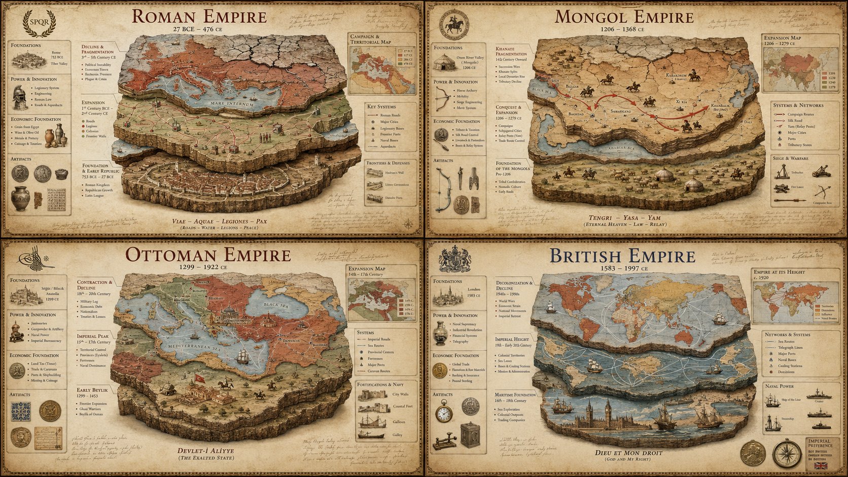 AI image generated from the “Luxury Historical Civilization Strategy Card” prompt